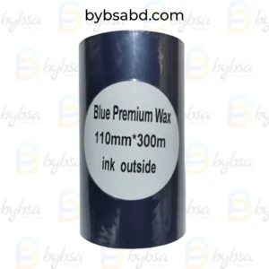 110mm×300m Premium Nearedge Wax Resin Barcode Ribbon